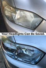 Toyota Highlander headlight restoration before and after. Our mobile headlight restoration service is a multiple step process that returns over 95% lens clarity and requires around 90 minutes to complete. A ceramic protection is included with every headlight restoration service. Backed by our satisfaction guarantee. #mhrla #headlightrestoration #mobileheadlightrestoration #brightenyourway #losangeles #crystalclearclarity #mobileheadlightrestorationlosangeles #toyotahighlander
