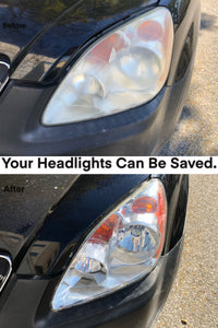 "Deluxe" Headlight Restoration and Protection Service