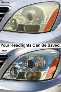 Lexus GX470 headlight restoration before and after. This mobile headlight restoration service is a 10 step process that returns over 95% lens clarity to even the most severely troubled lenses. This restoration requires around 2 1/2 hours to complete. A ceramic protection is included. Backed by our satisfaction guarantee. #mhrla #headlightrestoration #mobileheadlightrestoration #brightenyourway #losangeles #totalrefreshrestoration #mobileheadlightrestorationlosangeles #lexusgx470