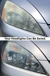 Basic Headlight Restoration and Protection Service – MHRLA
