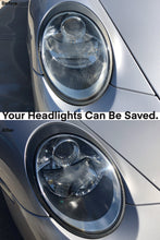 Porsche Carrera headlight restoration before and after. Our mobile headlight restoration service is a multiple step process that returns over 95% lens clarity and requires around 90 minutes to complete. A ceramic protection is included with every headlight restoration service. Backed by our satisfaction guarantee. #mhrla #headlightrestoration #mobileheadlightrestoration #brightenyourway #losangeles #crystalclearclarity #mobileheadlightrestorationlosangeles #porschecarrera