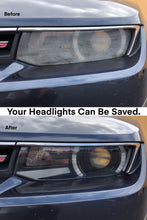 Chevy Camaro headlight restoration before and after. Our mobile headlight restoration service is a multiple step process that returns over 95% lens clarity and requires around 90 minutes to complete. A ceramic protection is included with every headlight restoration service. Backed by our satisfaction guarantee. #mhrla #headlightrestoration #mobileheadlightrestoration #brightenyourway #losangeles #crystalclearclarity #mobileheadlightrestorationlosangeles #chevycamaro