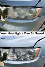 Jeep Cherokee headlight restoration before and after. This mobile headlight restoration service is a 10 step process that returns over 95% lens clarity to even the most severely troubled lenses. This restoration requires around 2 1/2 hours to complete. A ceramic protection is included. Backed by our satisfaction guarantee. #mhrla #headlightrestoration #mobileheadlightrestoration #brightenyourway #losangeles #totalrefreshrestoration #mobileheadlightrestorationlosangeles #jeepcherokee 